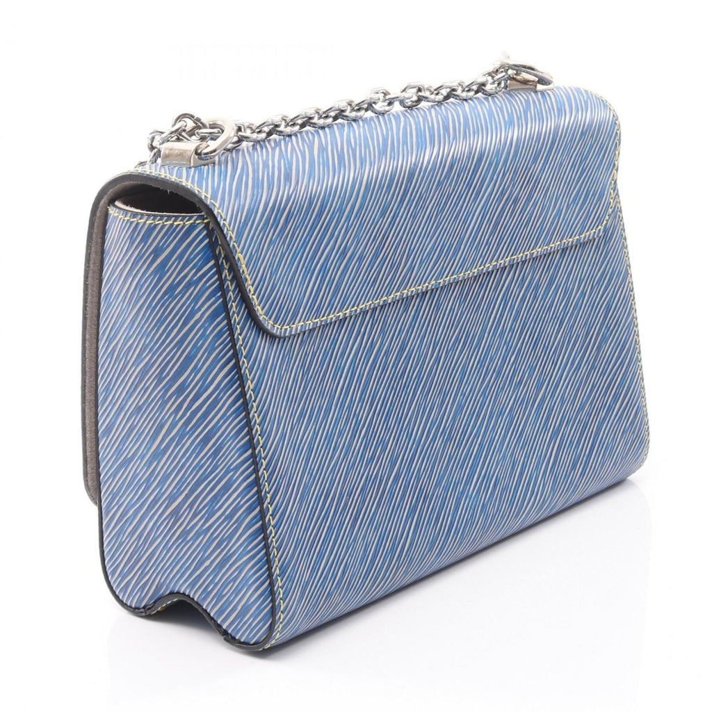Louis Vuitton Blue Light Blue White Epi Leather Shoulder Bag (Pre-Owned)