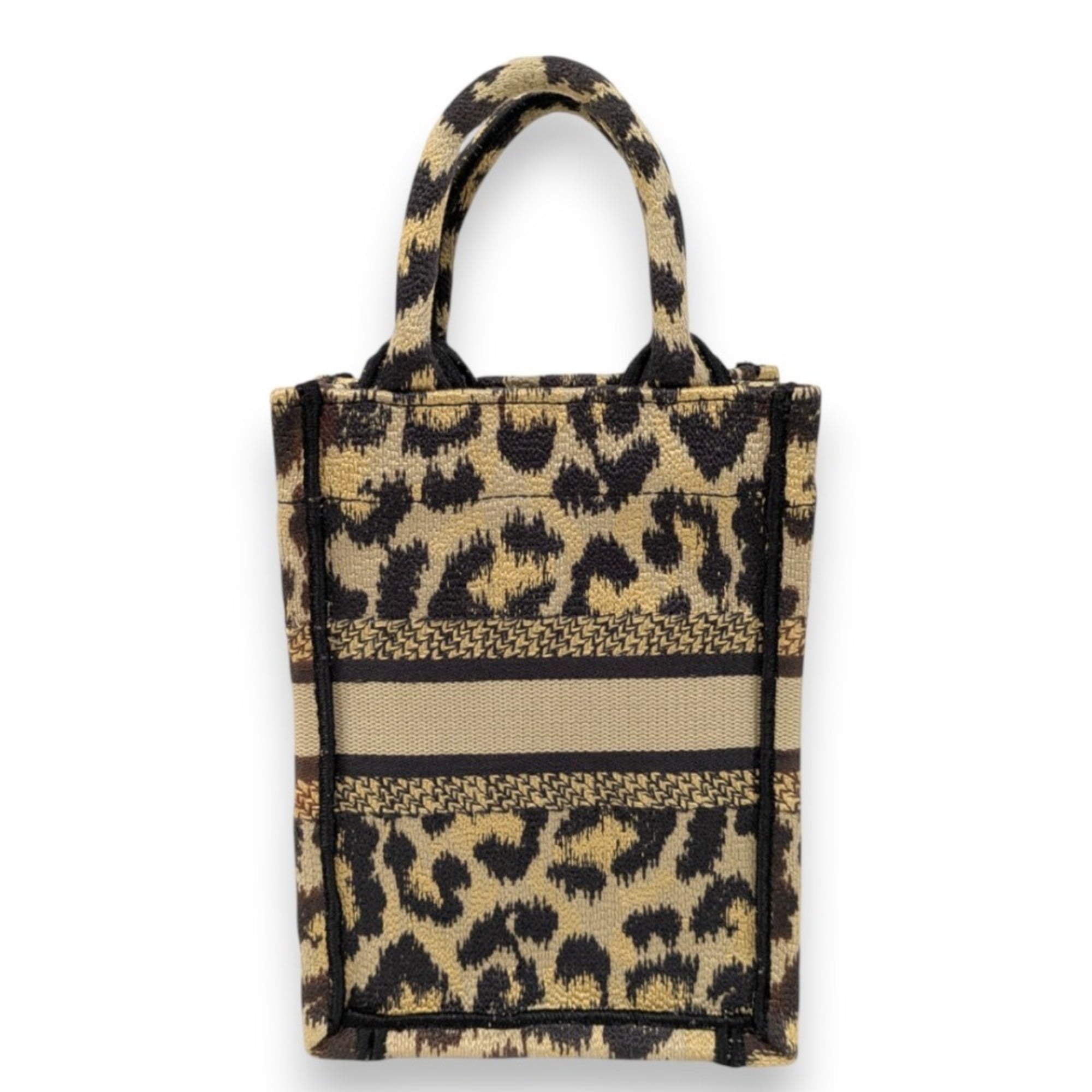 Christian Dior Beige Black Shoulder Bag (Pre-Owned)