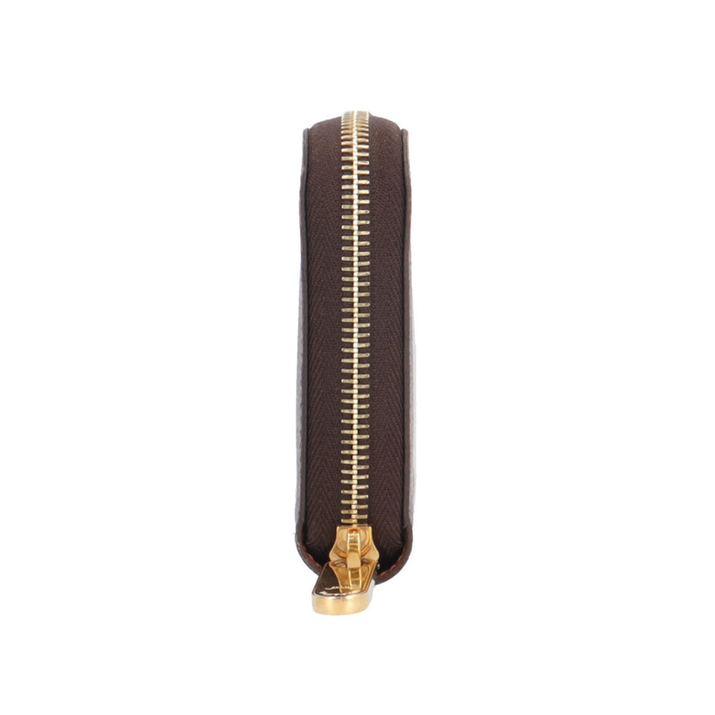 Louis Vuitton Brown Monogram Long Wallet (Bi-Fold) (Pre-Owned)