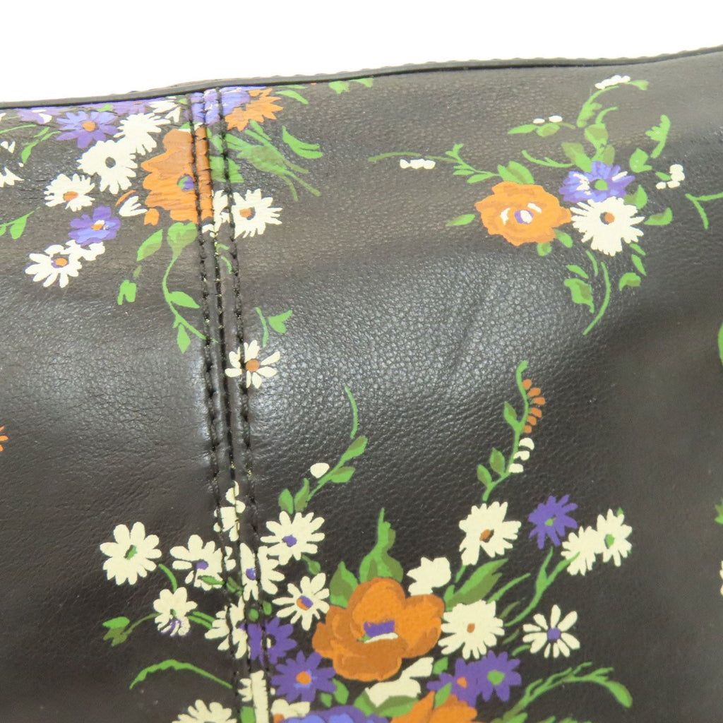 Coach Black Leather Tote Bag (Pre-Owned)