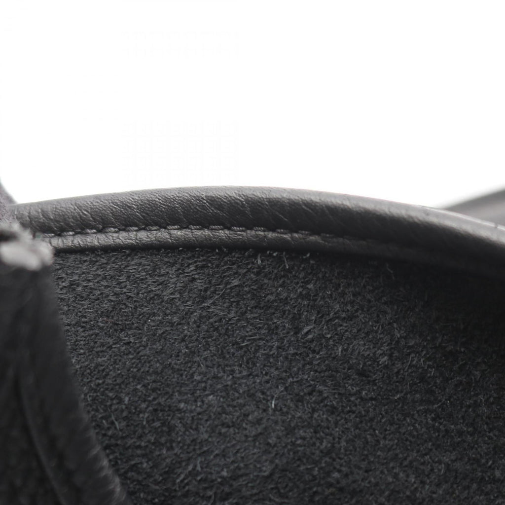 Hermes Black Taurillon Clemence Leather Leather Shoulder Bag (Pre-Owned)