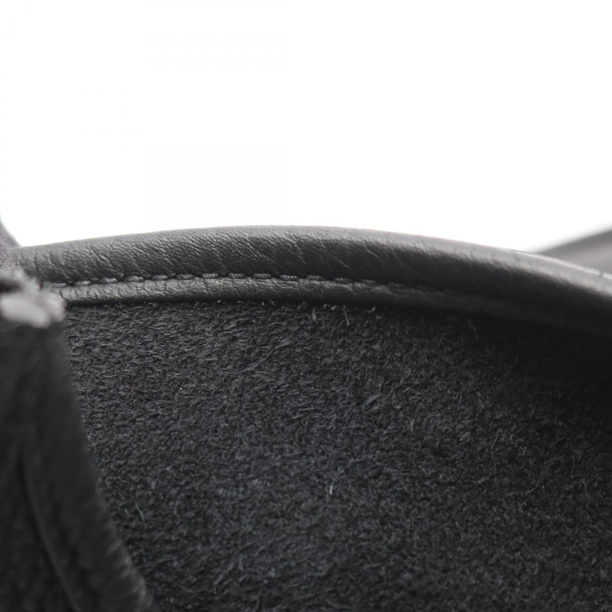 Hermes Black Taurillon Clemence Leather Leather Shoulder Bag (Pre-Owned)