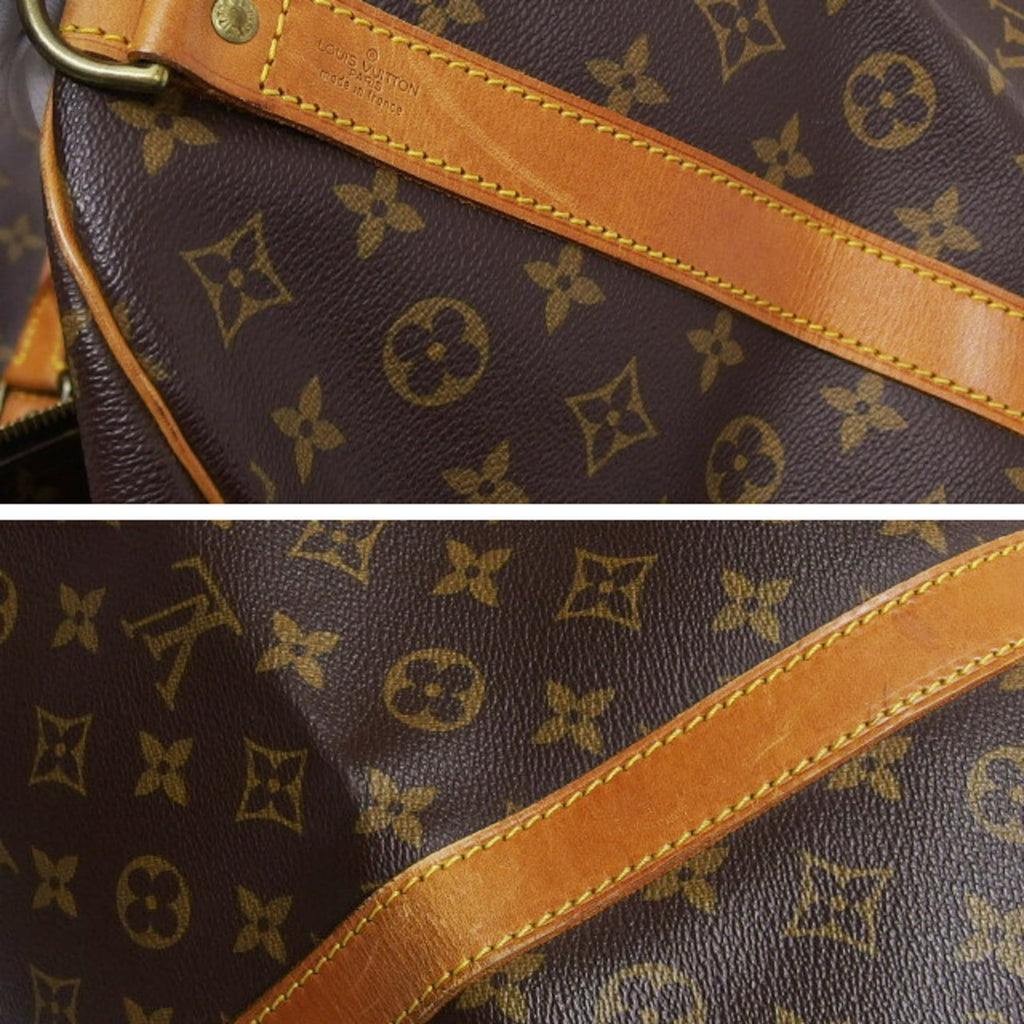 Louis Vuitton Brown Monogram Canvas Boston Bag Shoulder Bag (Pre-Owned)