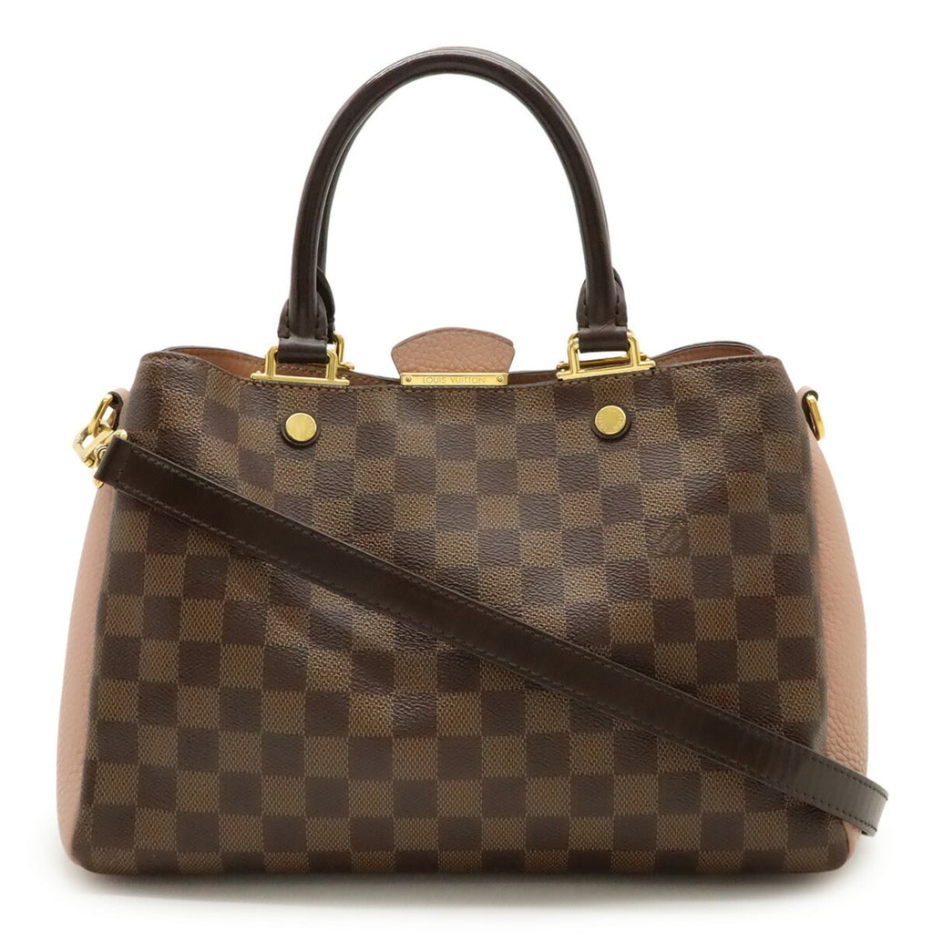 Louis Vuitton Black Magnolia Pvc Leather Handbag Shoulder Bag Tote Bag (Pre-Owned)