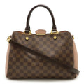 Louis Vuitton Black Magnolia Pvc Leather Handbag Shoulder Bag Tote Bag (Pre-Owned)