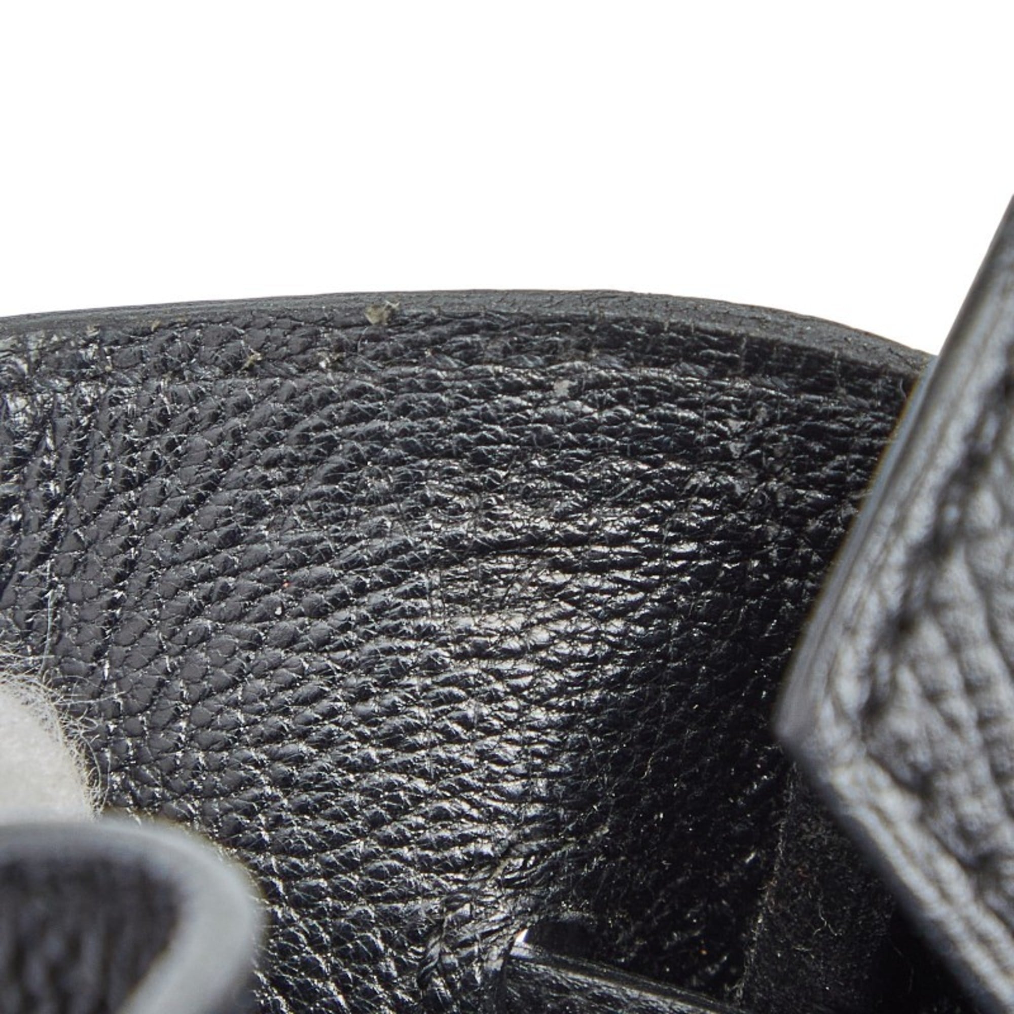 Hermes Black Epsom Leather Handbag (Pre-Owned)