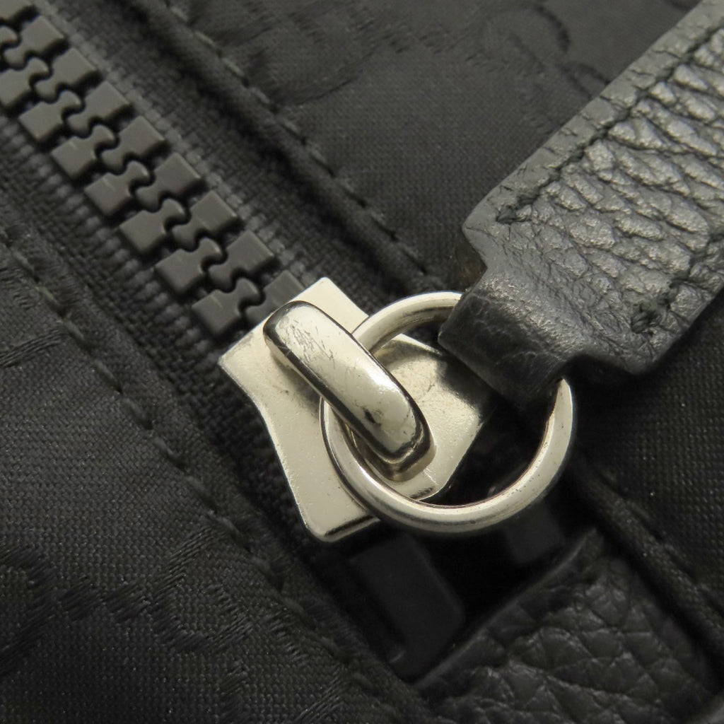 Gucci Black Canvas Backpack (Pre-Owned)
