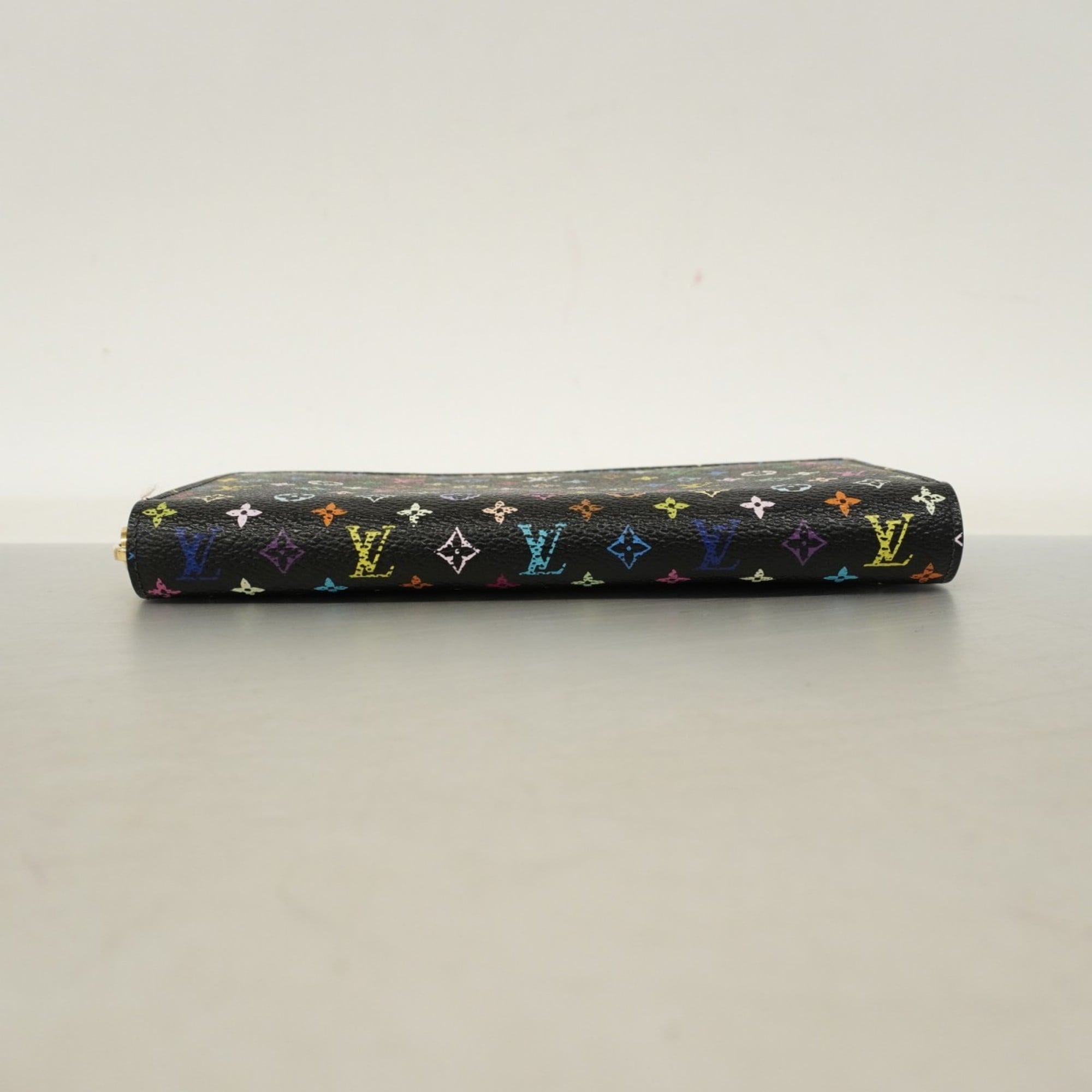 Louis Vuitton Grenade Noir Long Wallet (Bi-Fold) (Pre-Owned)