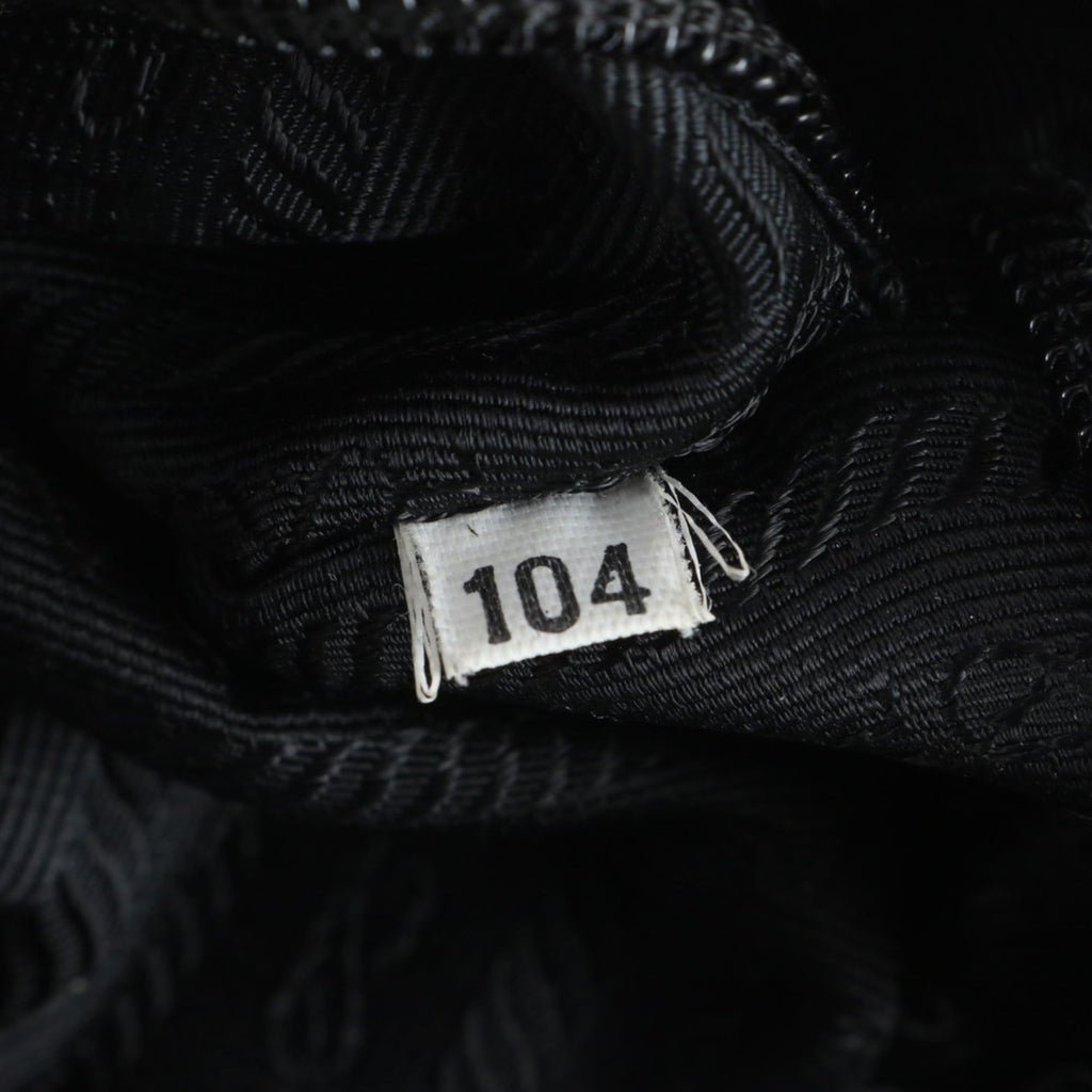 Prada Black Leather Nylon Backpack (Pre-Owned)