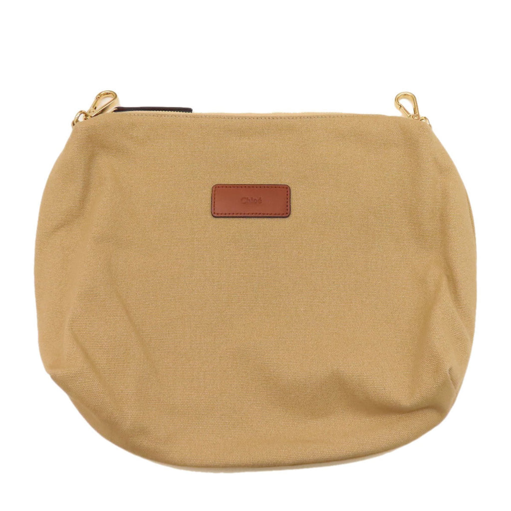 Chloé Brown Canvas Tote Bag (Pre-Owned)