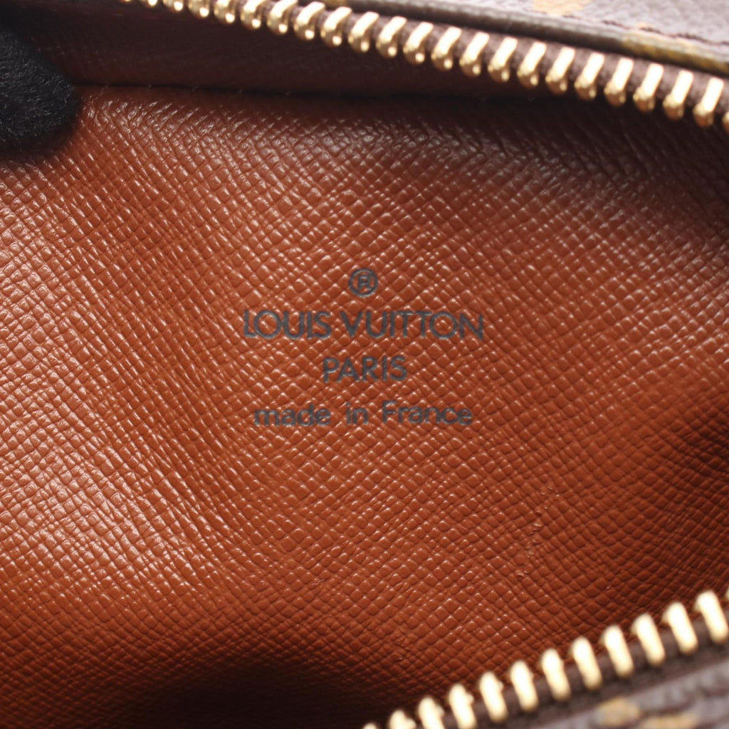 Louis Vuitton Brown Monogram Coated Canvas Leather Shoulder Bag (Pre-Owned)