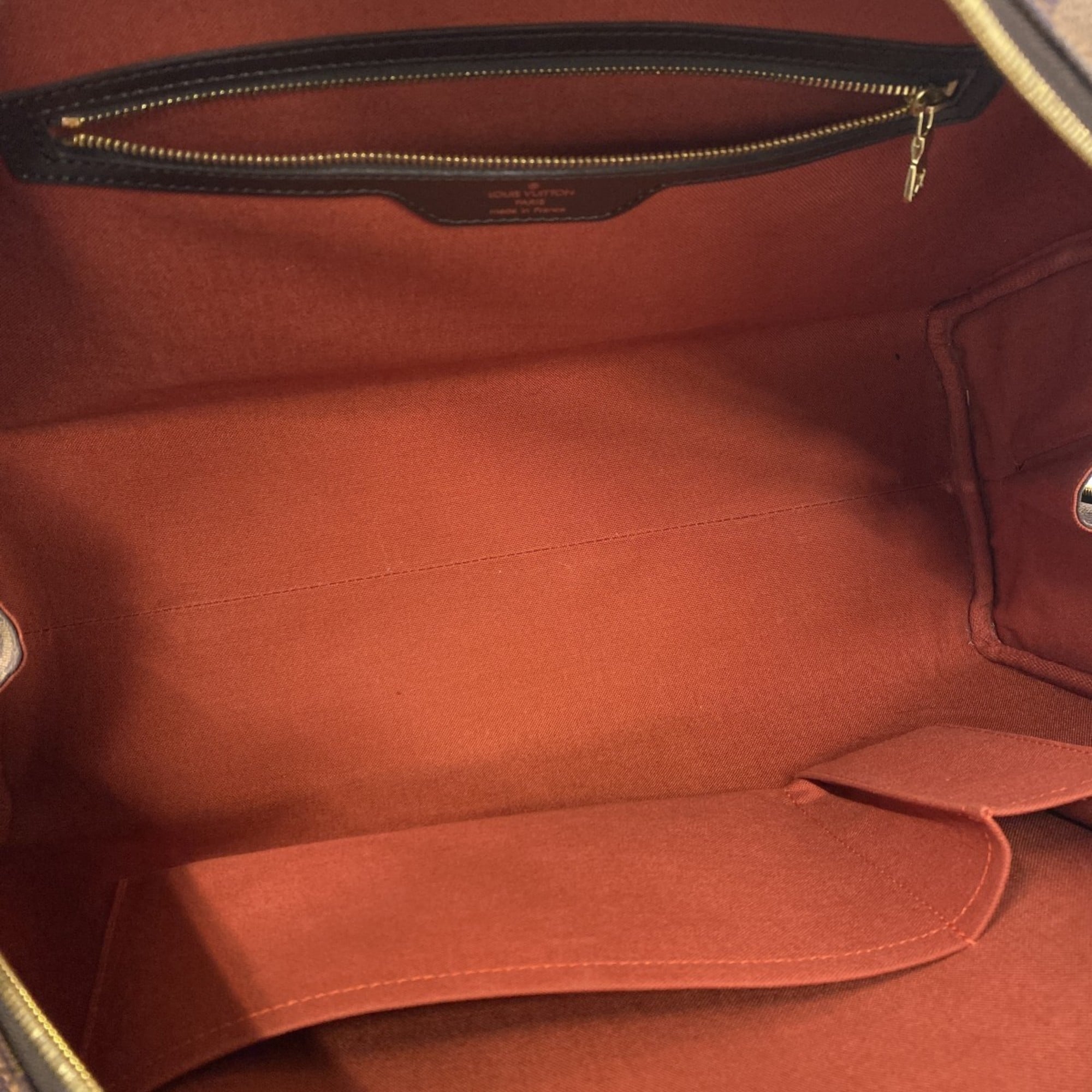 Louis Vuitton Ebene Handbag (Pre-Owned)