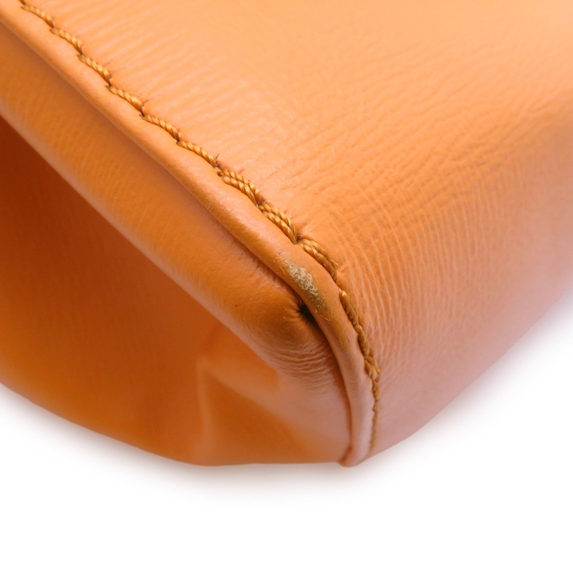 Louis Vuitton Blue Orange Saffron Leather Clutch Bag (Pre-Owned)