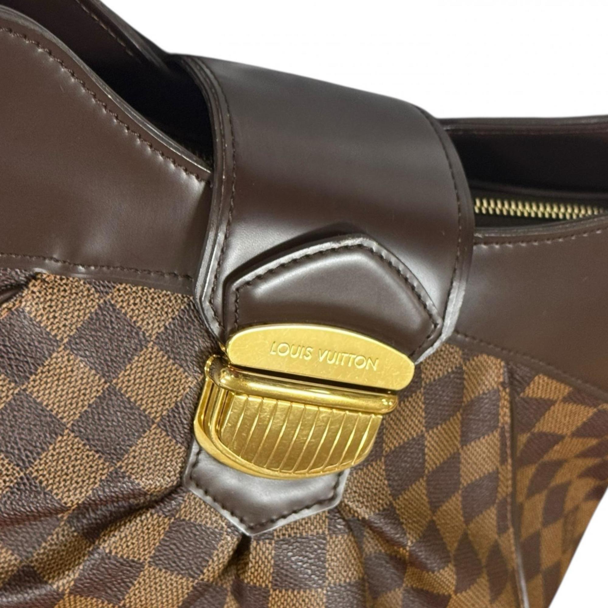 Louis Vuitton Damier Brown Damier Canvas Shoulder Bag (Pre-Owned)