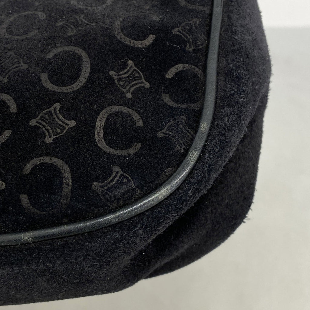 Celine Black Suede Handbag (Pre-Owned)