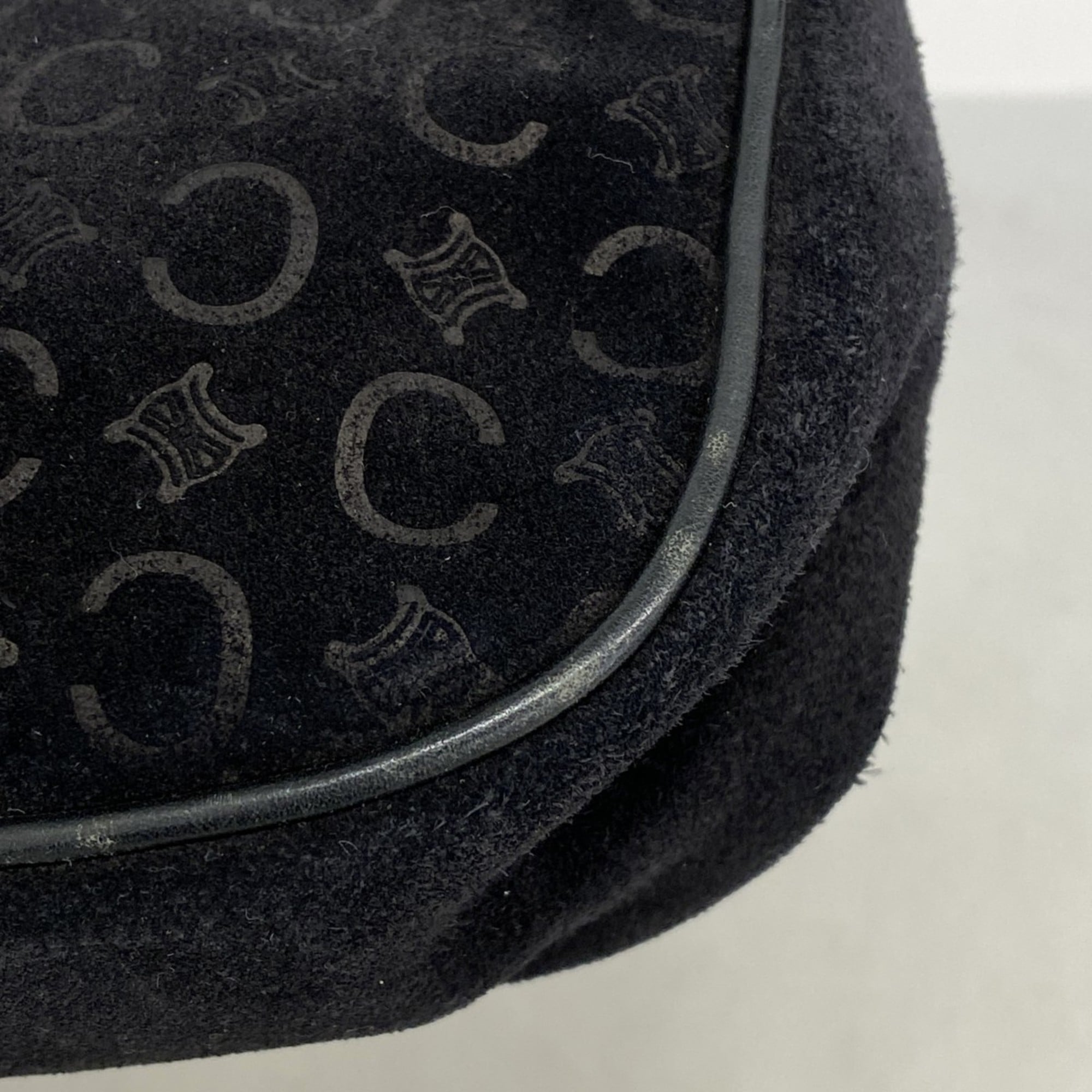 Celine Black Suede Handbag (Pre-Owned)