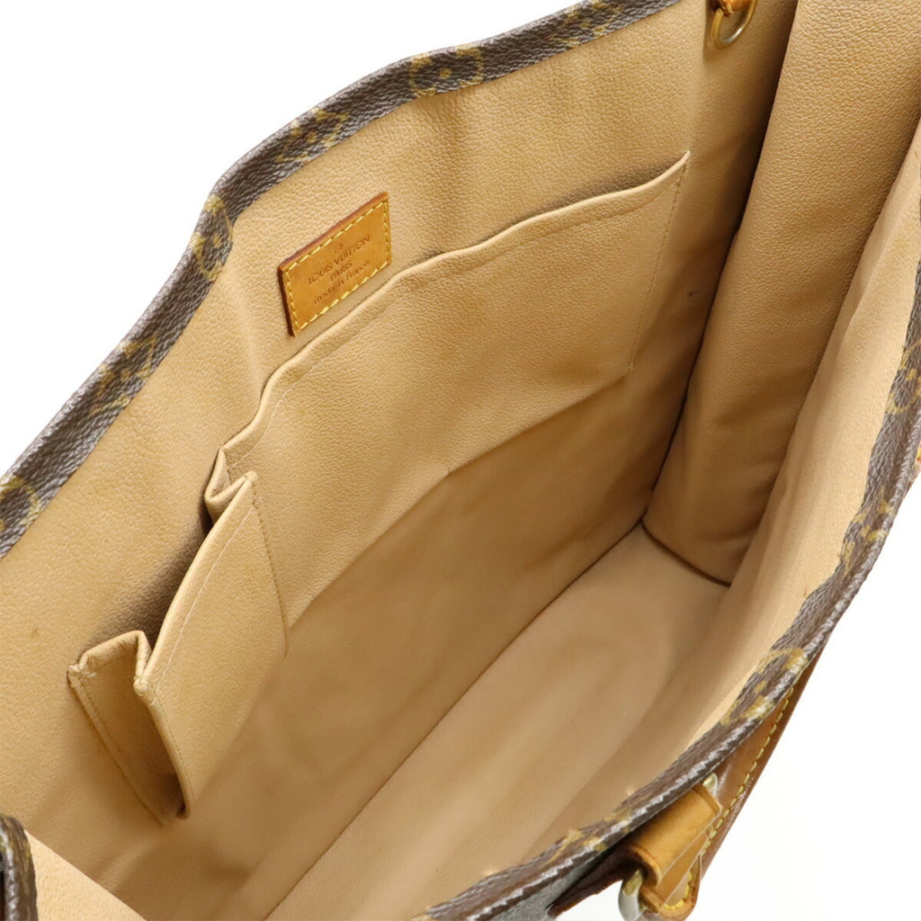 Louis Vuitton Brown Pvc Handbag Tote Bag (Pre-Owned)