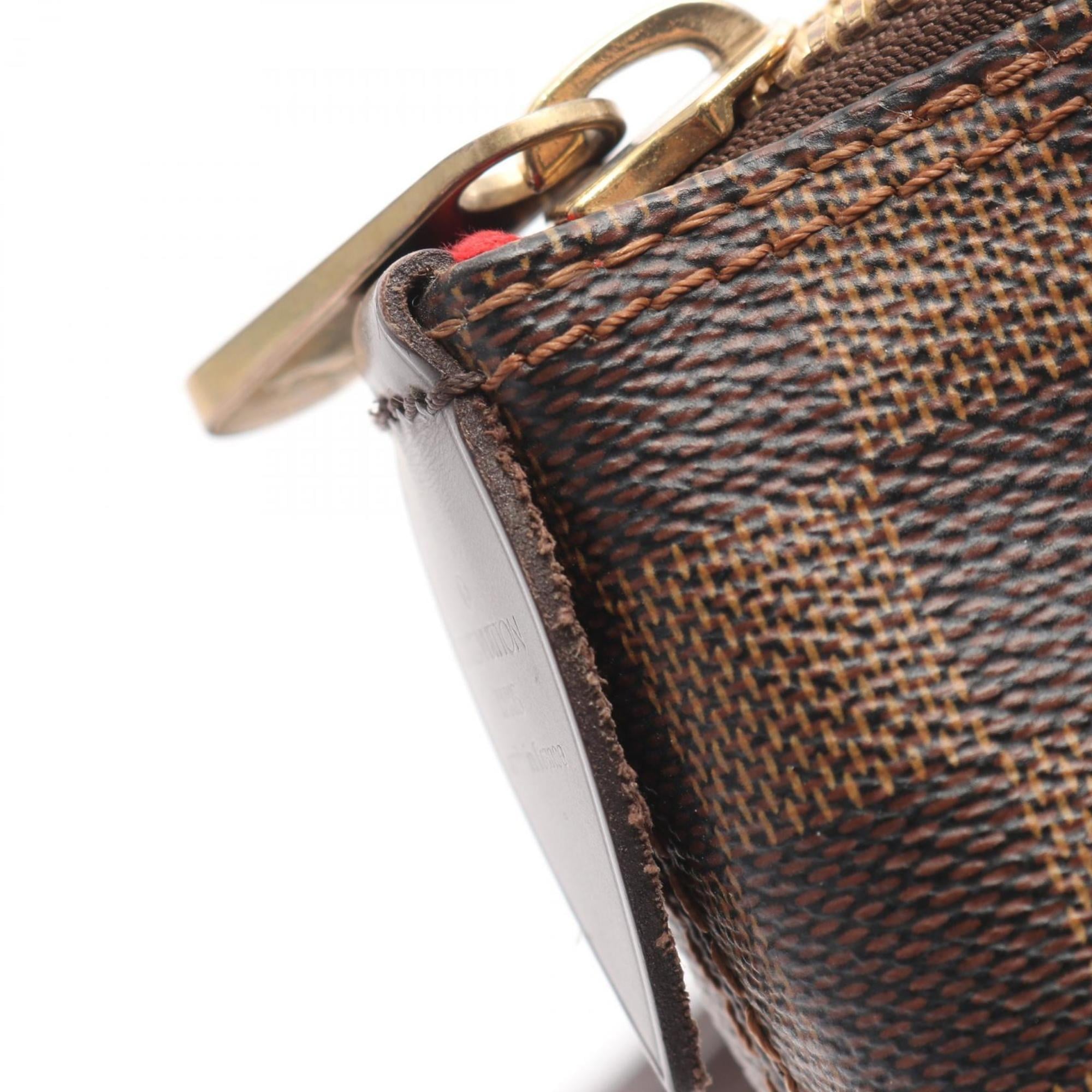 Louis Vuitton Brown Coated Canvas Damier Canvas Pvc Leather Tote Bag (Pre-Owned)