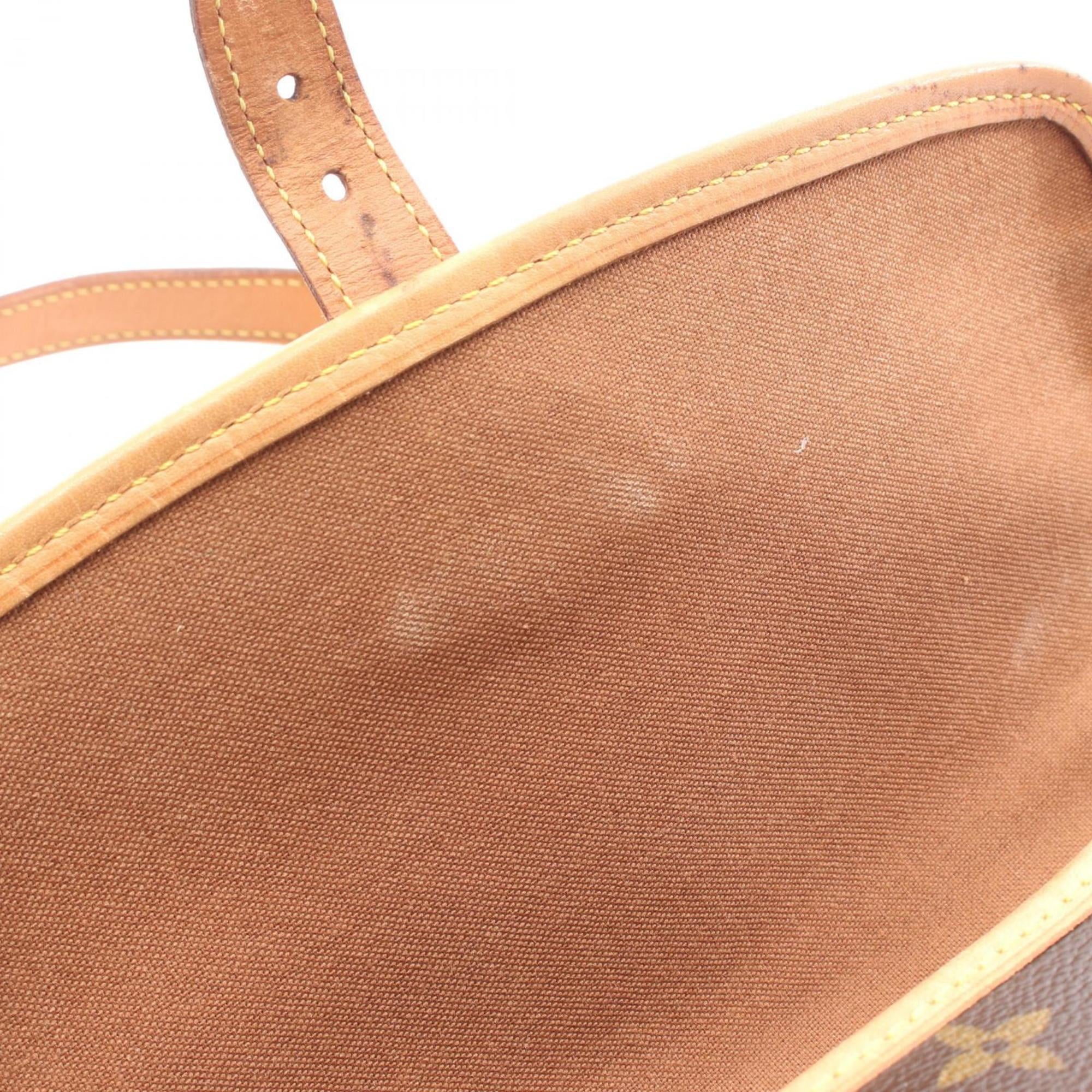 Louis Vuitton Brown Coated Canvas Pvc Leather Monogram Shoulder Bag (Pre-Owned)
