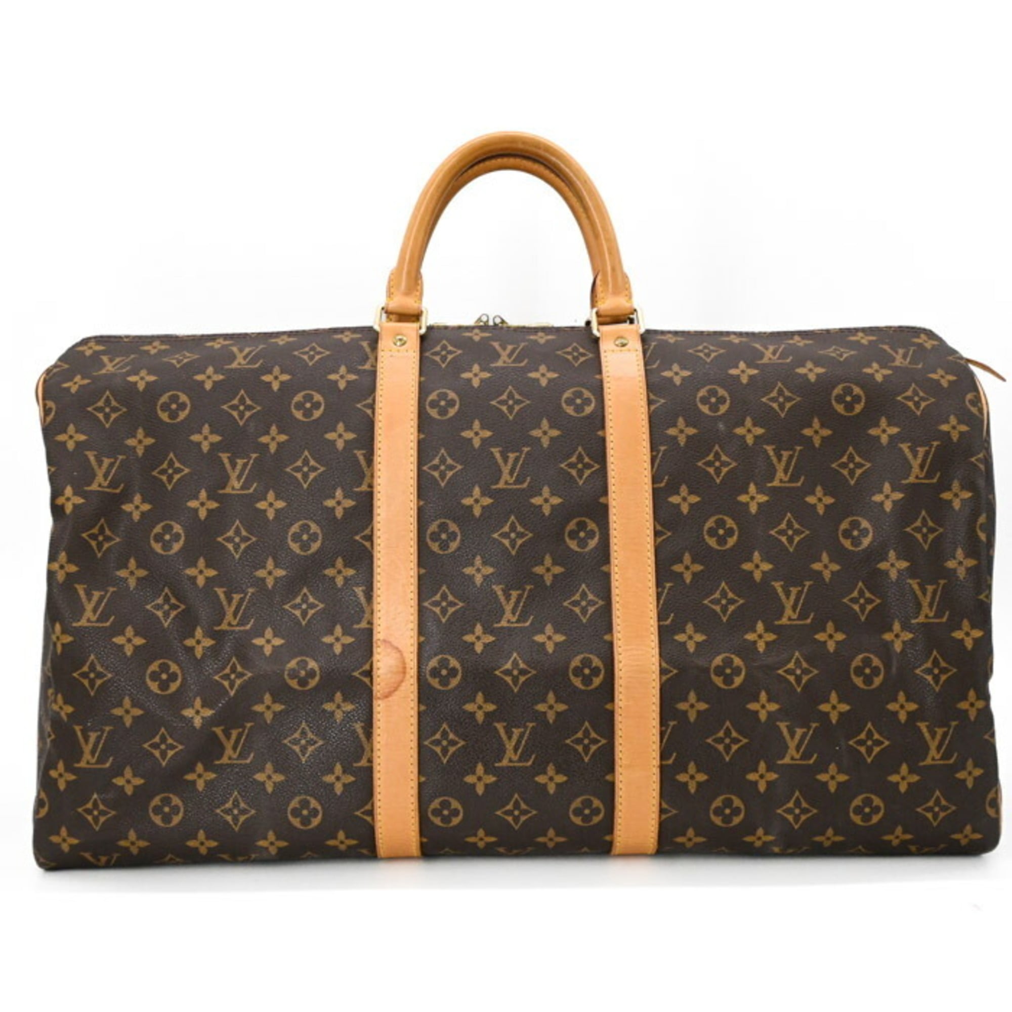 Louis Vuitton Brown Monogram Monogram Boston Bag (Pre-Owned)