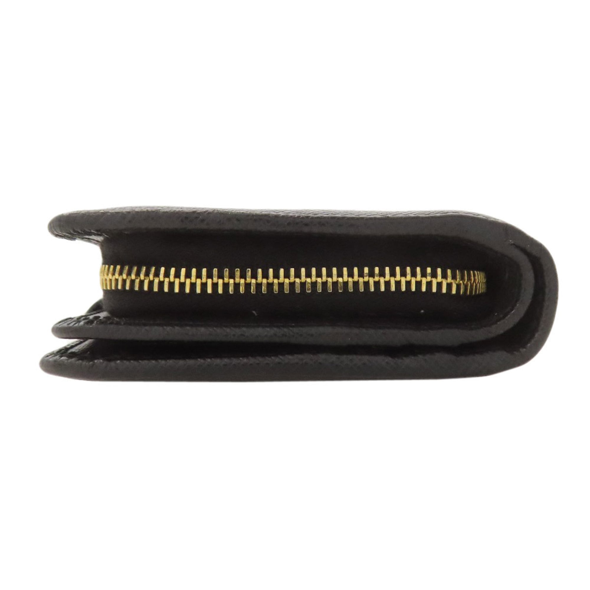 Prada Black Leather Wallet (Bi-Fold) (Pre-Owned)