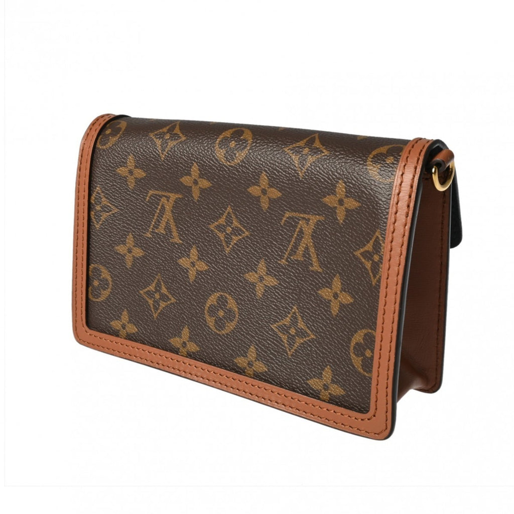 Louis Vuitton Brown Monogram Canvas Shoulder Bag (Pre-Owned)