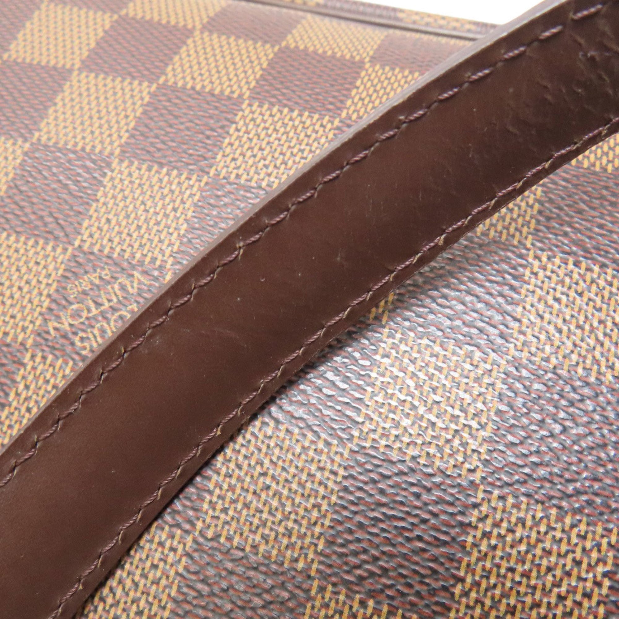 Louis Vuitton Damier Canvas Ebene Damier Canvas Tote Bag (Pre-Owned)