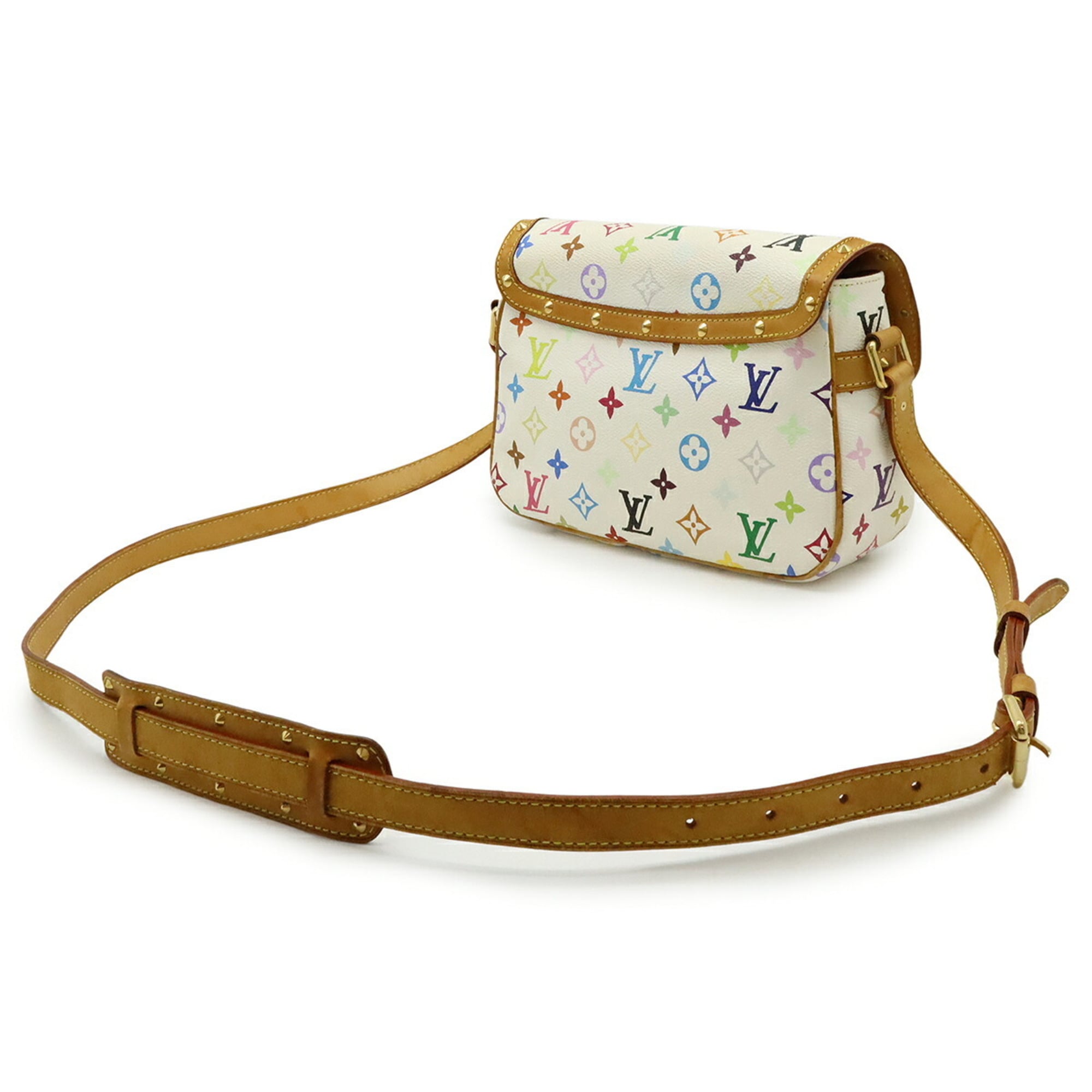 Louis Vuitton Monogram Multicolore Blanc Monogram Multicolore Shoulder Bag (Pre-Owned)