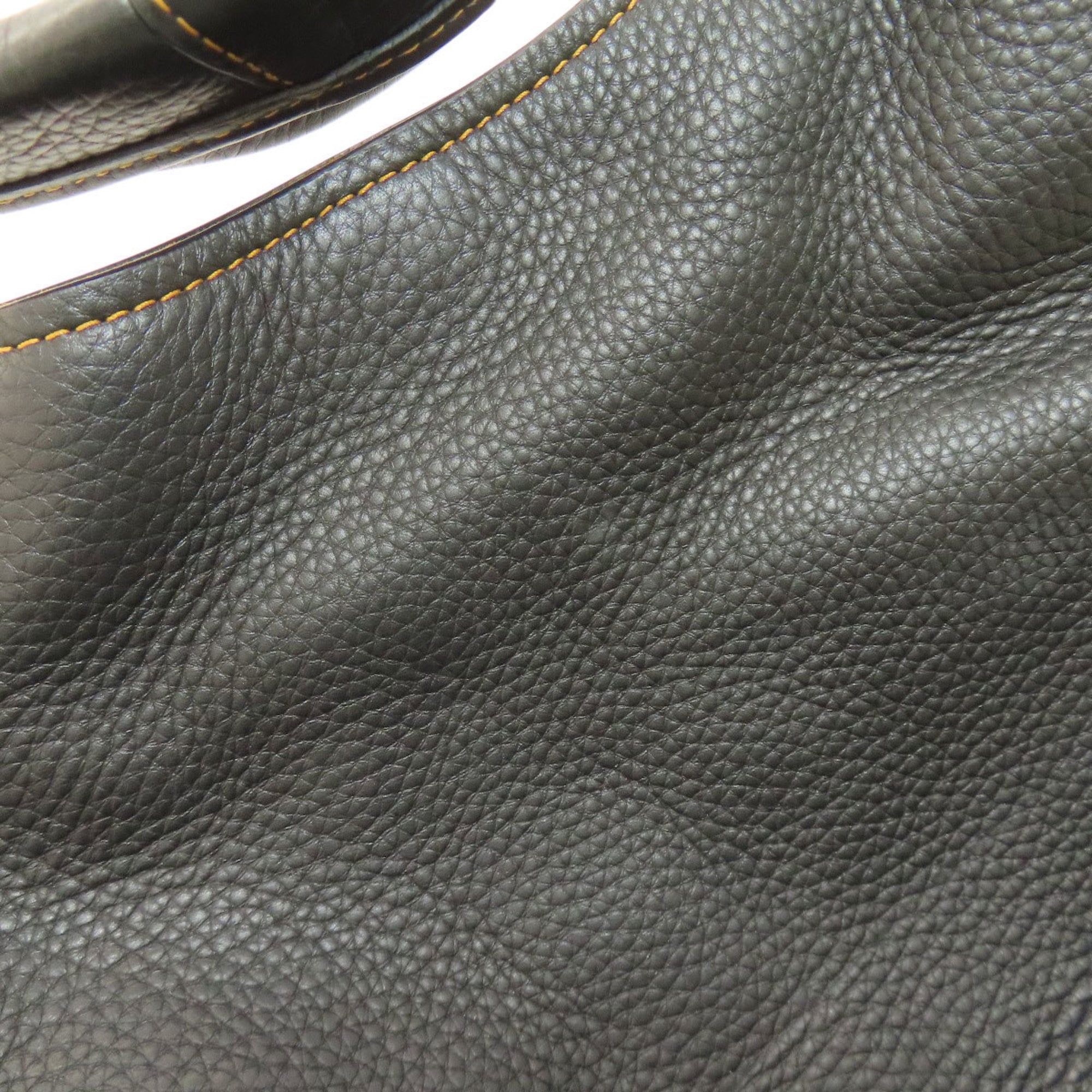 Coach Black Leather Tote Bag (Pre-Owned)
