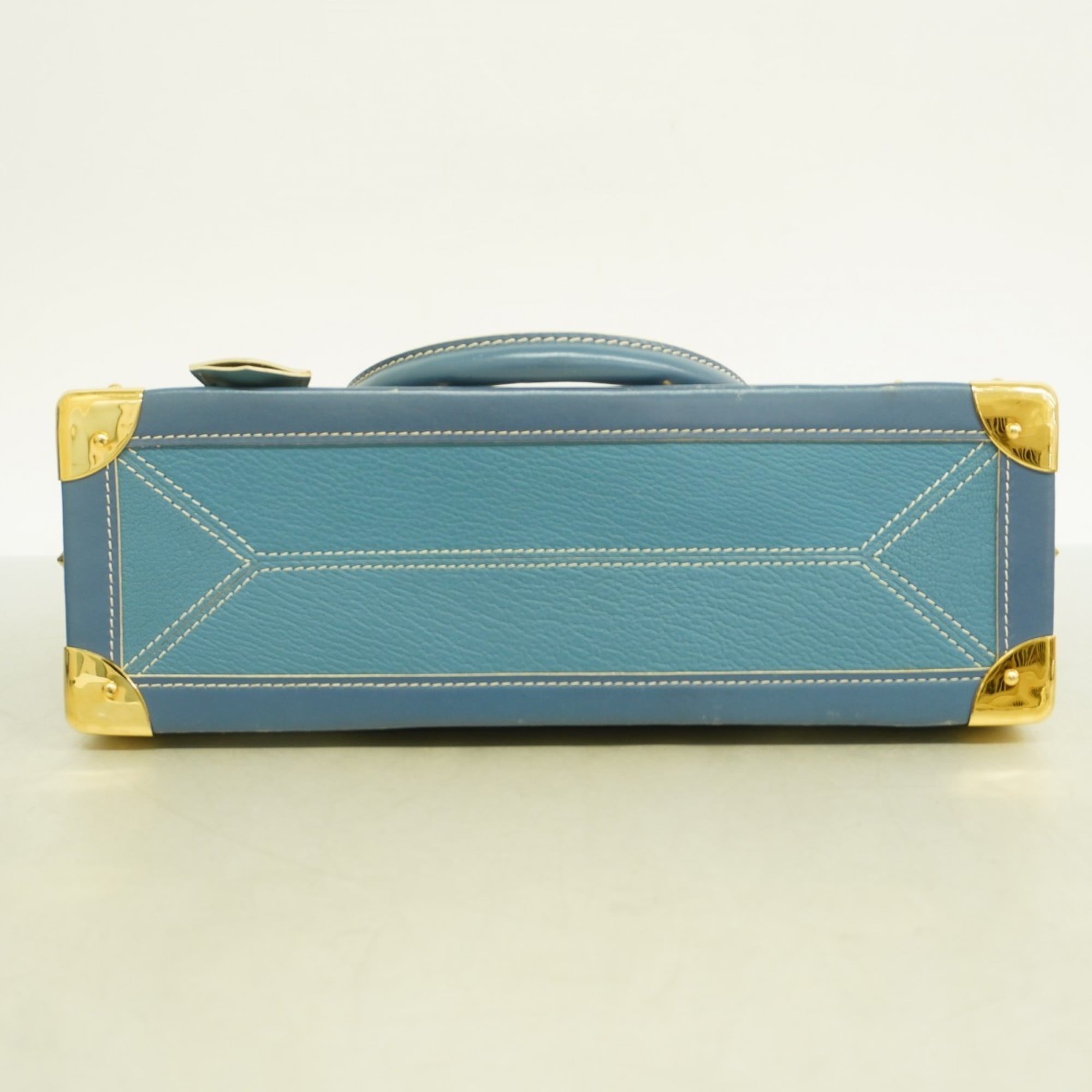 Louis Vuitton Blue Handbag (Pre-Owned)
