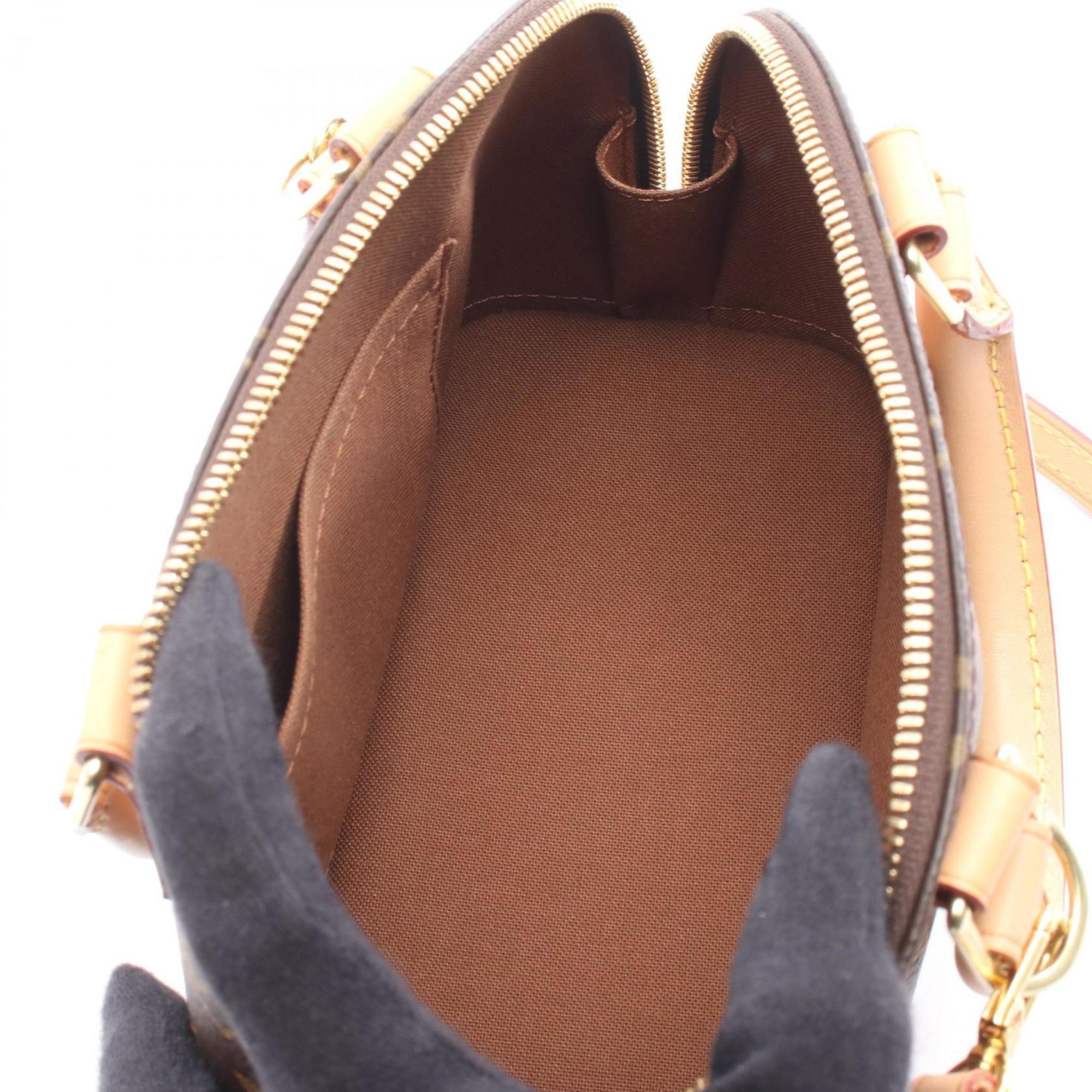Louis Vuitton Brown Monogram Monogram Leather Handbag (Pre-Owned)