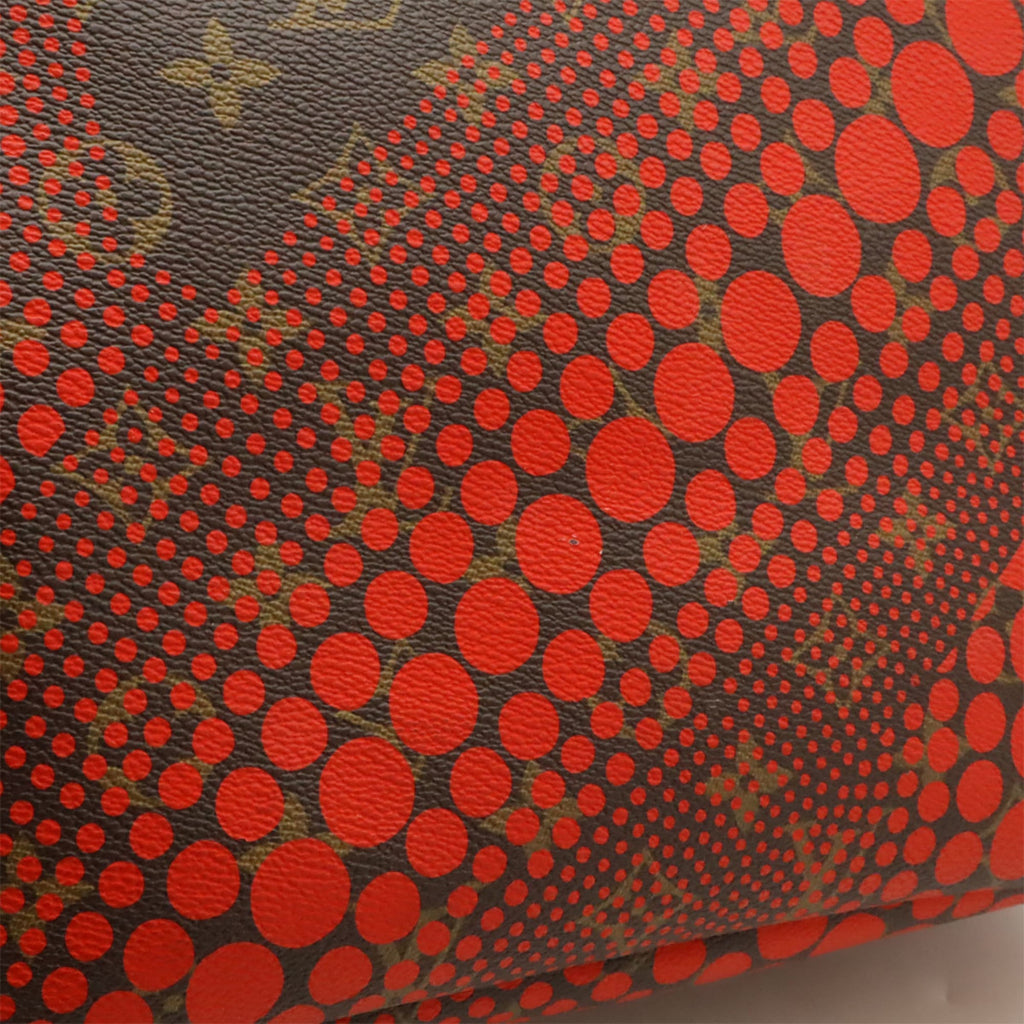 Louis Vuitton Yayoi Kusama Rouge Monogram Tote Bag (Pre-Owned)