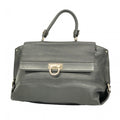 Salvatore Ferragamo Black Leather Handbag (Pre-Owned)