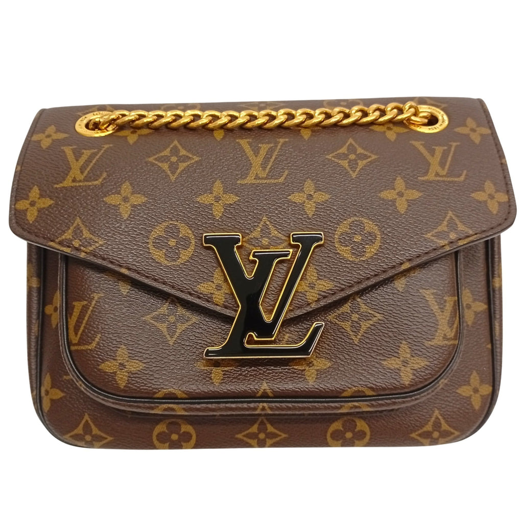 Louis Vuitton Brown Monogram Shoulder Bag (Pre-Owned)