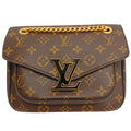Louis Vuitton Brown Monogram Shoulder Bag (Pre-Owned)