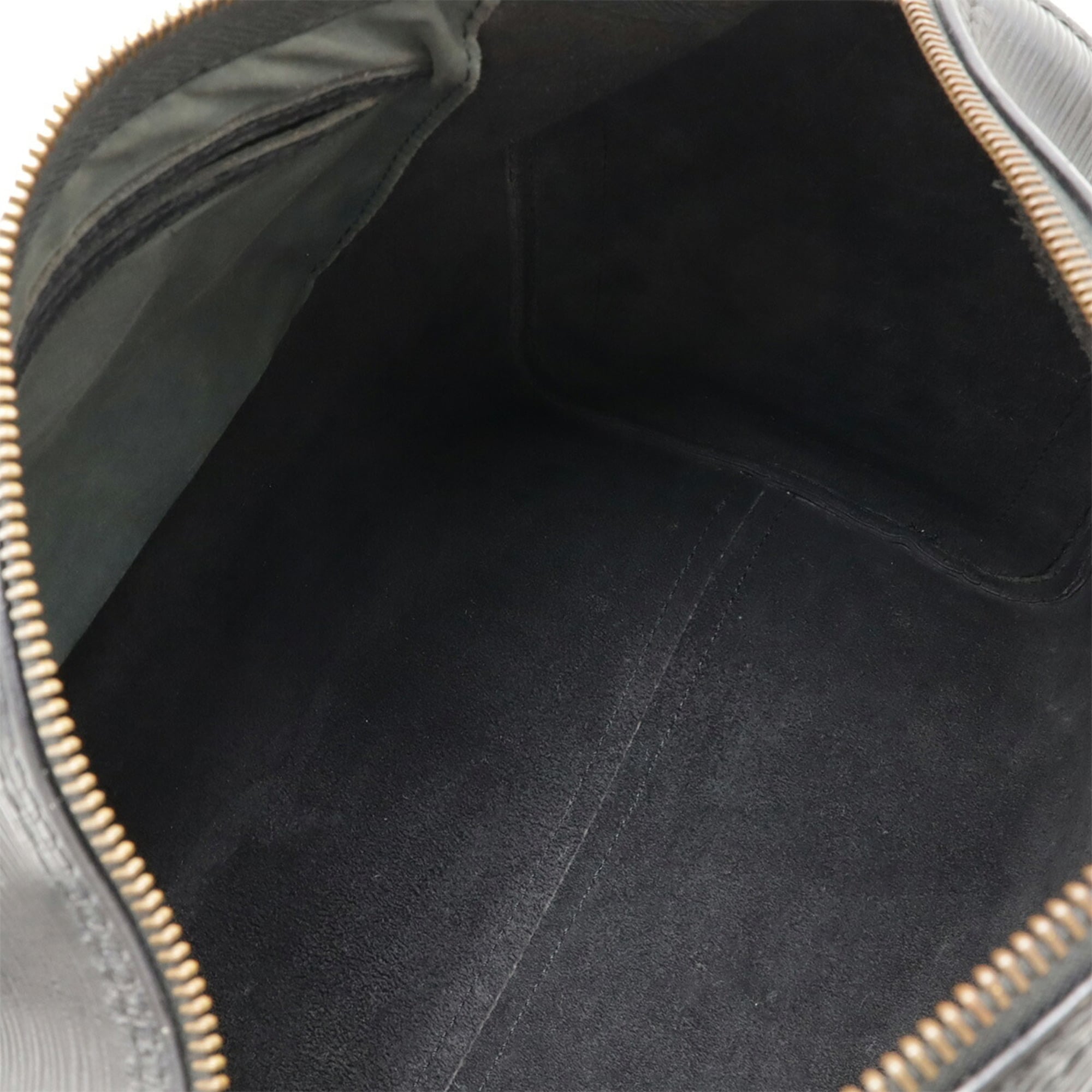 Louis Vuitton Epi Black Noir Epi Leather Handbag (Pre-Owned)