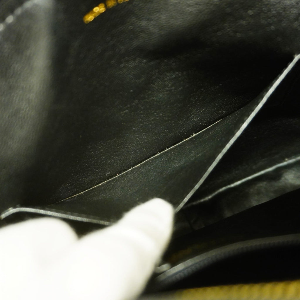 Chanel Black Grained Calfskin Shoulder Bag (Pre-Owned)
