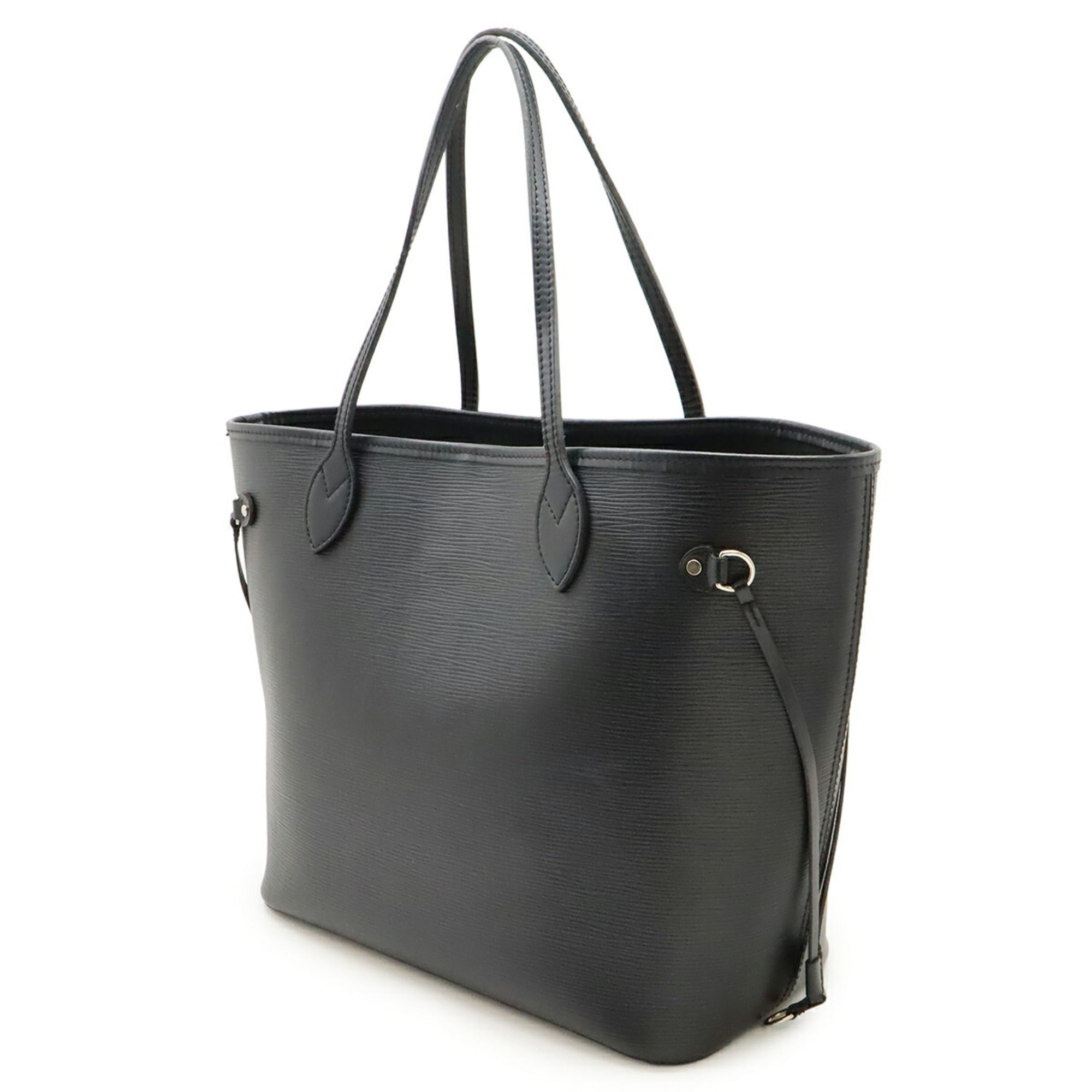 Louis Vuitton Black Noir Epi Leather Pouch Shoulder Bag Tote Bag (Pre-Owned)