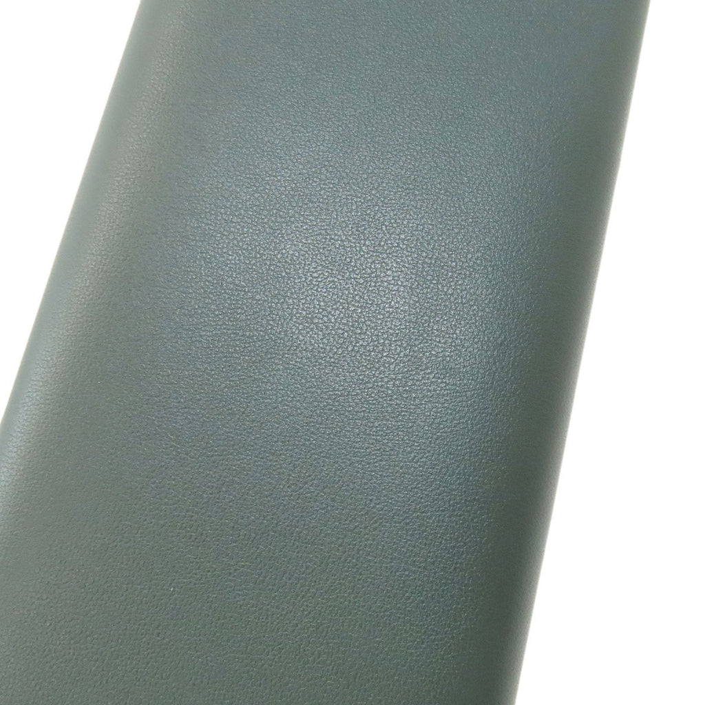 Cartier Green Leather Long Wallet (Bi-Fold) (Pre-Owned)