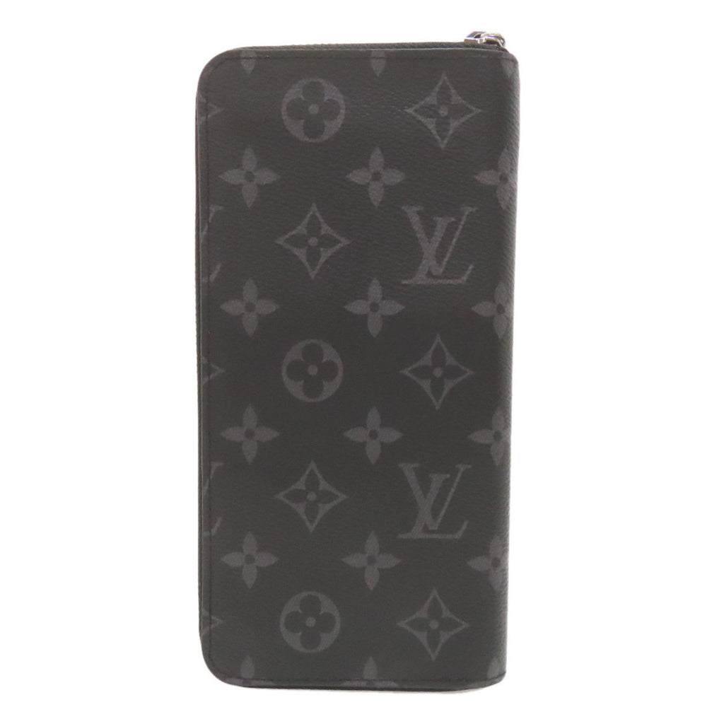 Louis Vuitton Black Monogram Eclipse Long Wallet (Bi-Fold) (Pre-Owned)