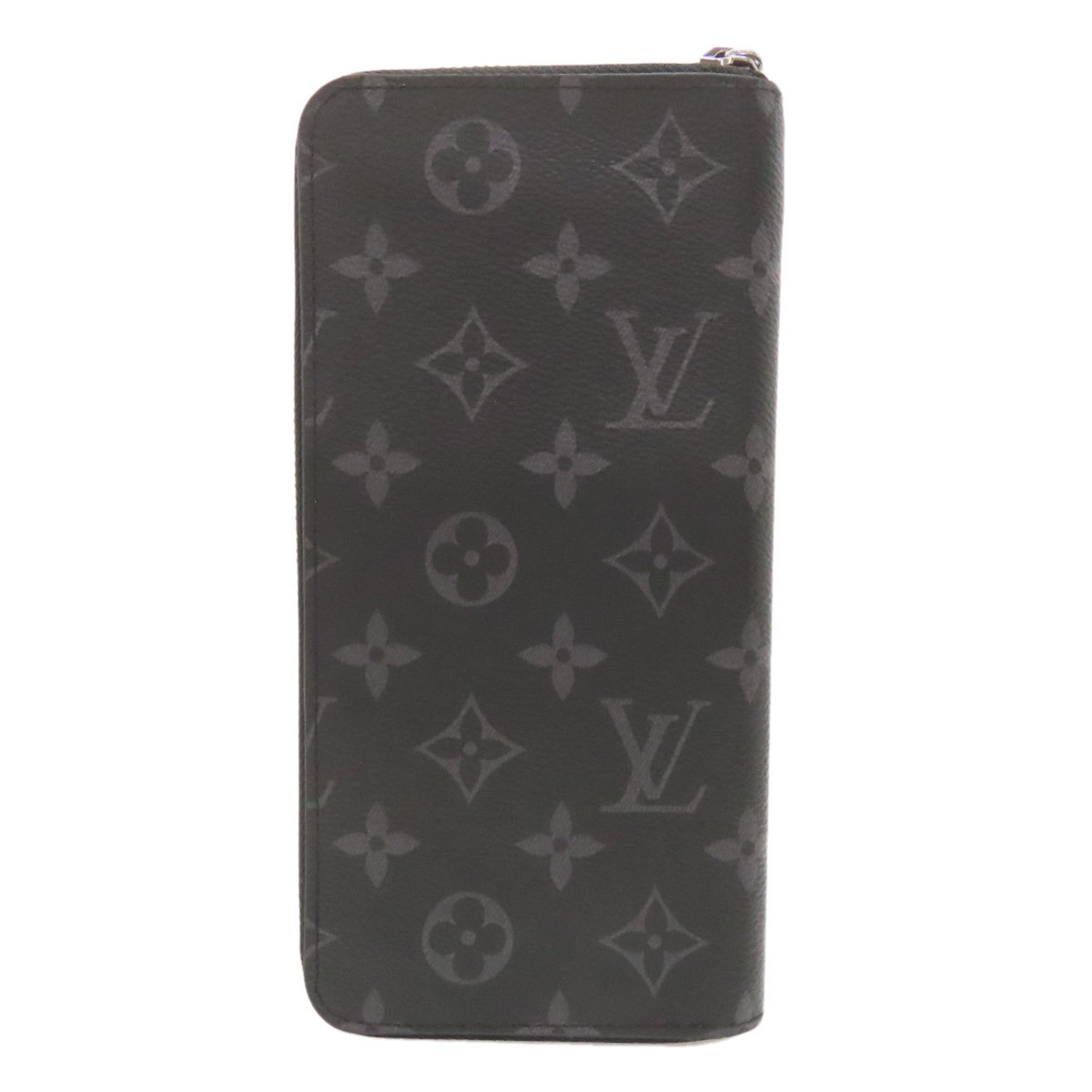 Louis Vuitton Black Monogram Eclipse Long Wallet (Bi-Fold) (Pre-Owned)