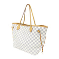 Louis Vuitton White Damier Azur Handbag Tote Bag (Pre-Owned)