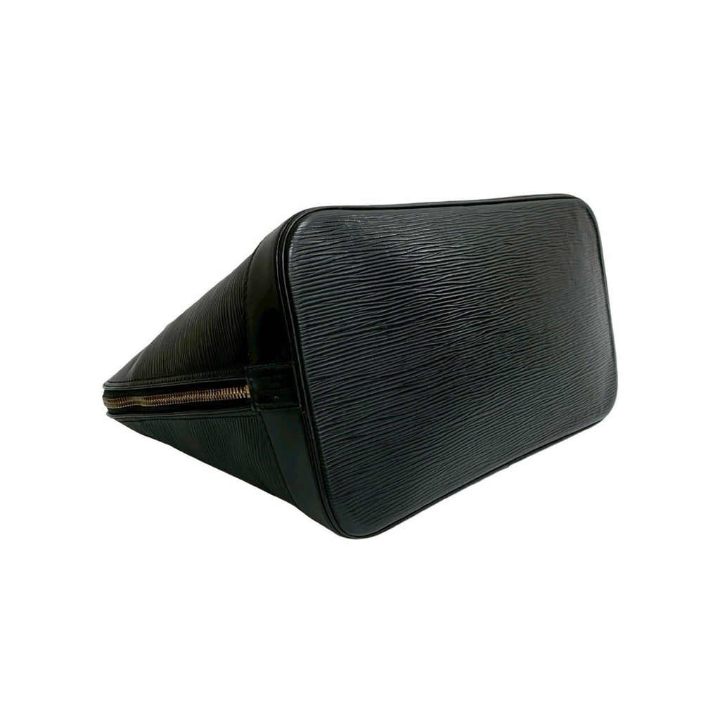 Louis Vuitton Black Epi Leather Boston Bag Handbag (Pre-Owned)