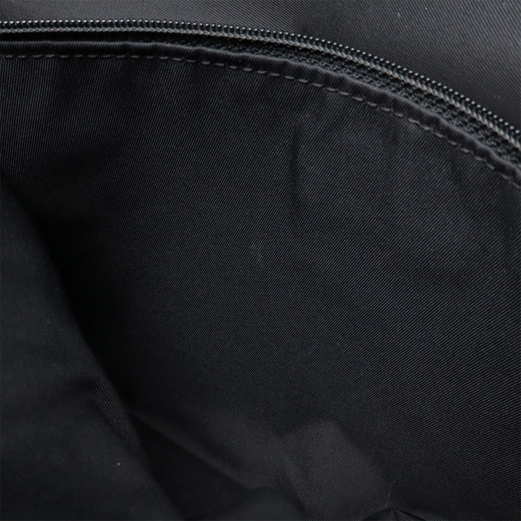 Chanel New Travel Line Black Jacquard Leather Handbag Tote Bag (Pre-Owned)