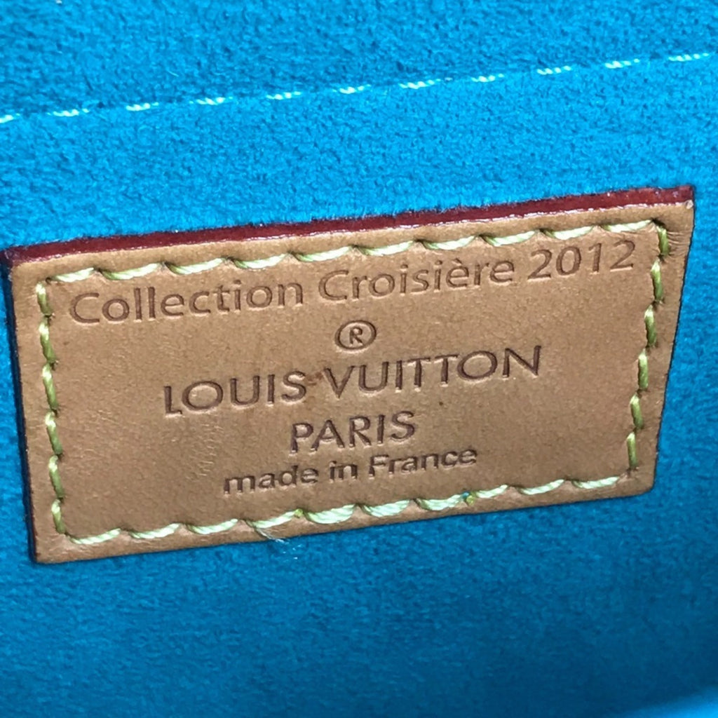 Louis Vuitton Monogram Perfo Blue Brown Monogram Perforated Shoulder Bag (Pre-Owned)