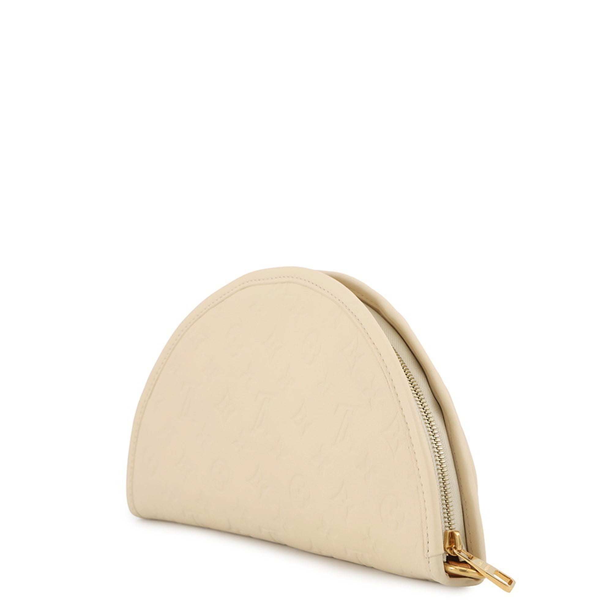 Louis Vuitton Monogram Beige Monogram Monogram Pouch (Pre-Owned)