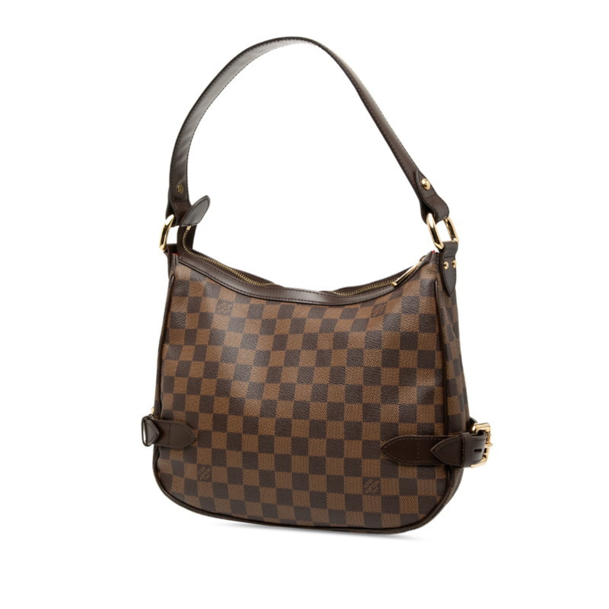 Louis Vuitton Brown Pvc Leather Handbag Shoulder Bag (Pre-Owned)