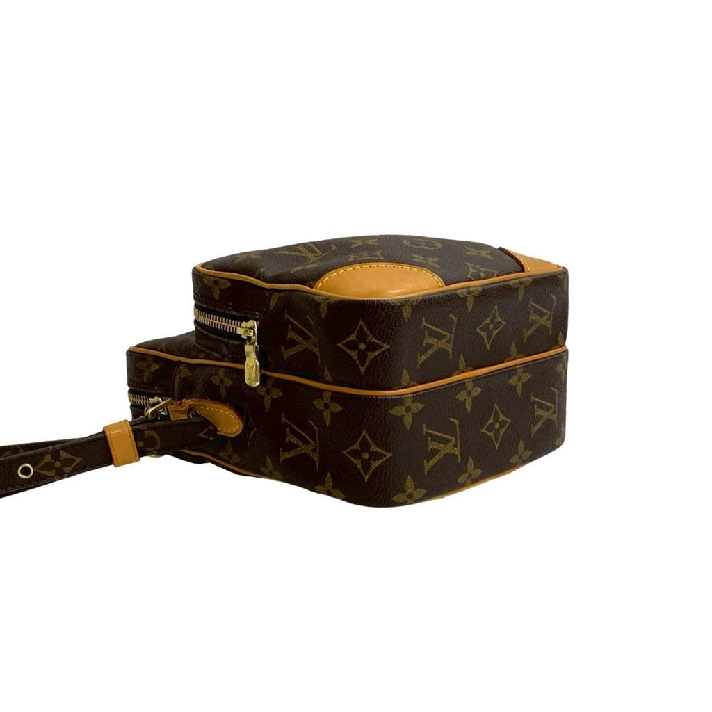 Louis Vuitton Brown Leather Pvc Pochette Shoulder Bag (Pre-Owned)