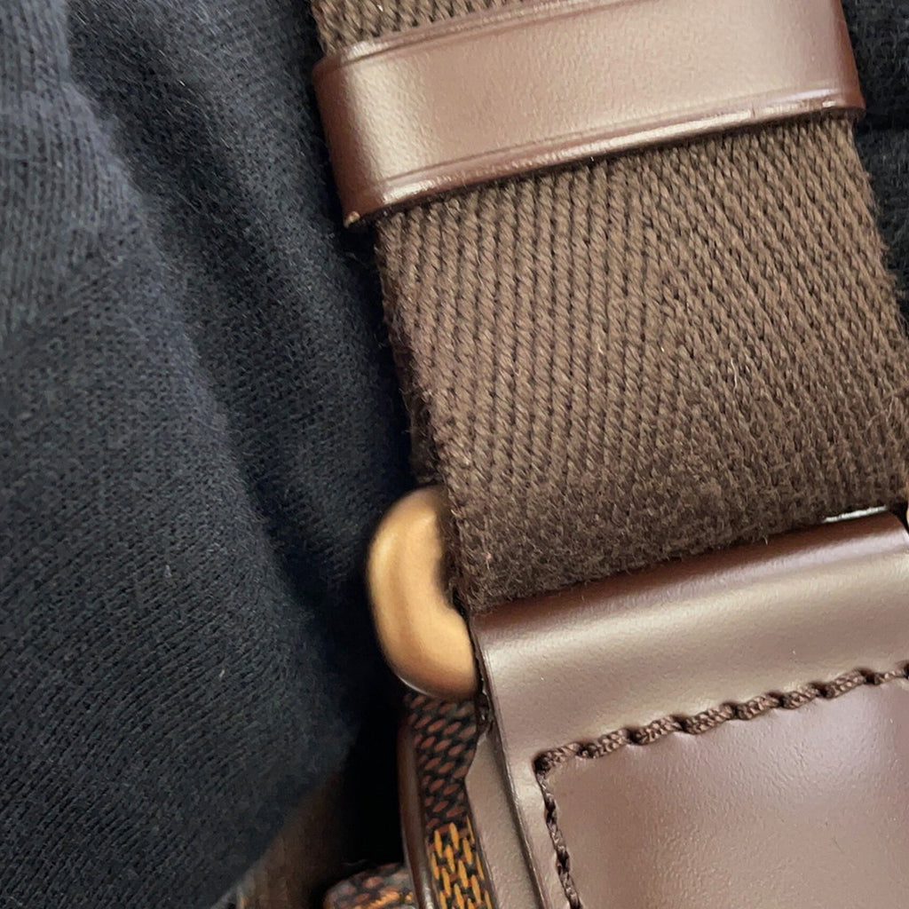 Louis Vuitton Damier Brown Damier Canvas Ebene Shoulder Bag (Pre-Owned)