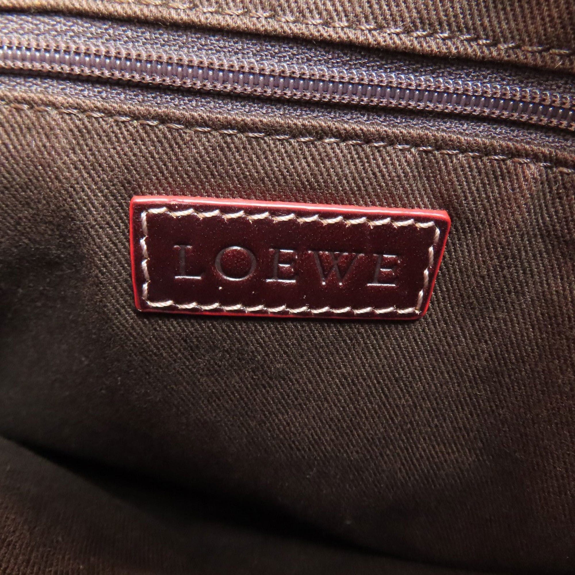 Loewe Blue Canvas Shoulder Bag (Pre-Owned)